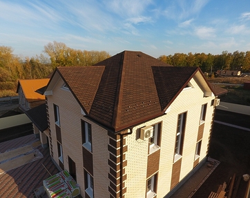 Bitumen shingles Premium series, Geneva, Peanut - 11