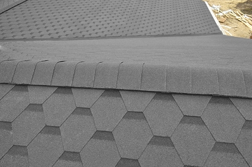 Bitumen shingles Standard series, Honeycomb, Grey - 3