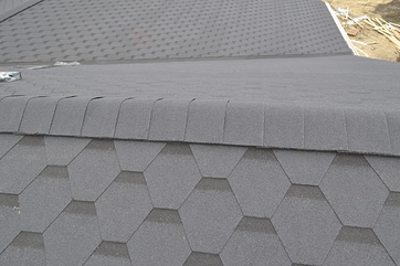 Bitumen shingles Standard series, Honeycomb, Grey - 7