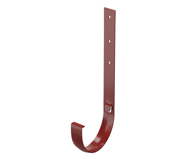 Gutter metal bracket Standard series, red - 1