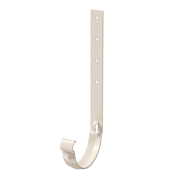 Gutter metal bracket Lux series, latte - 1