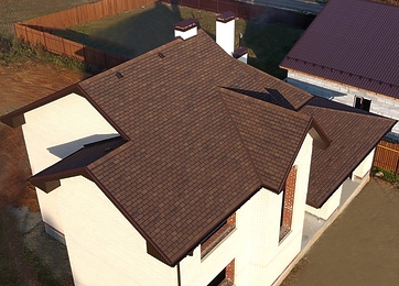 Bitumen shingles Premium series, Geneva, Peanut - 7