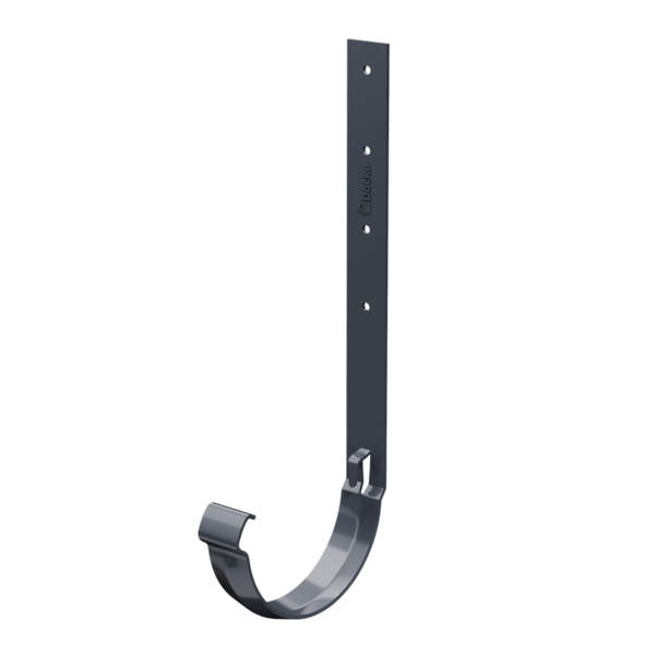 Gutter metal bracket Lux series, graphite - 1
