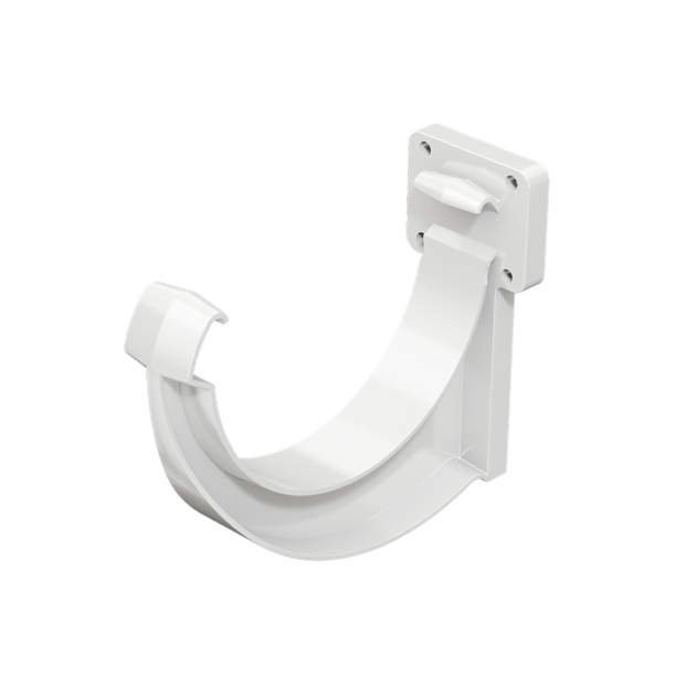 Gutter bracket (PVC) Lux series, ice cream - 1