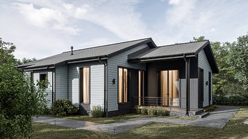 Siding Premium Series, WOODEN BEAM, blueberry - 6
