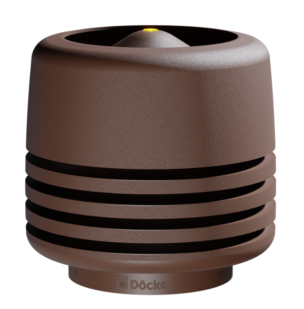 Ventilation outlet IZL-125/700/ Cap Light Brown - 1