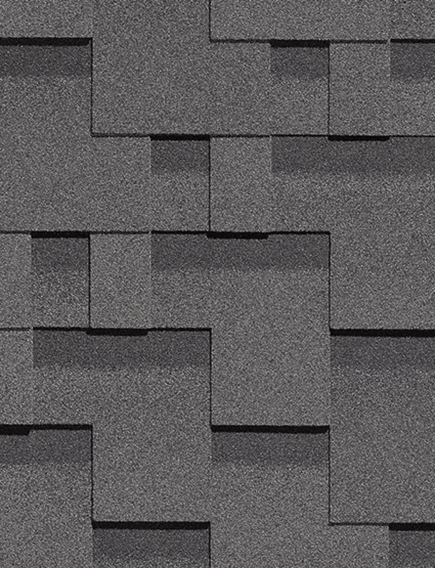 Bitumen shingles Standard series, Tetris, Grey - 1