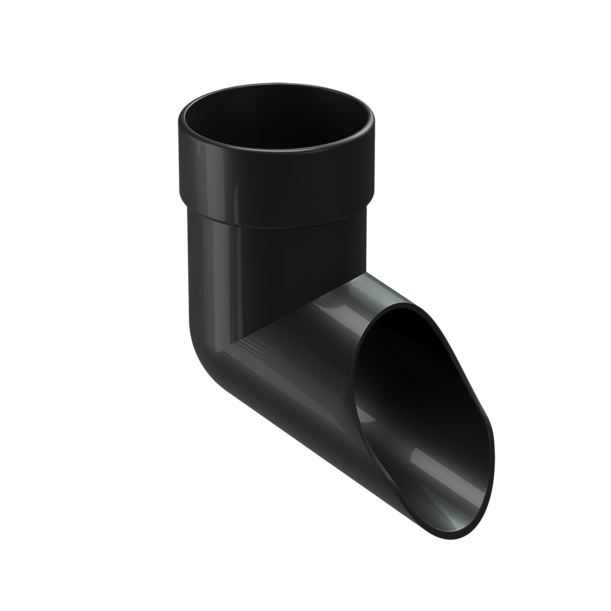 Down pipe shoe Premium series, carbon - 1