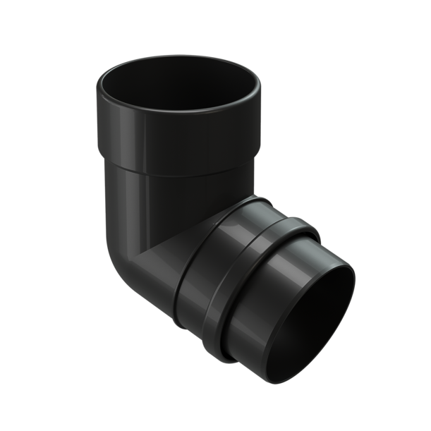 Pipe elbow 72˚ Premium series, carbon - 1