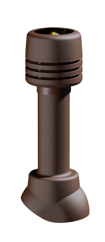 Pipe ventilation 110/650 Green, (RAL 8019) - 1