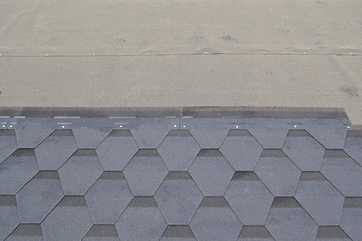 Bitumen shingles Standard series, Honeycomb, Grey - 40
