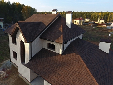 Bitumen shingles Premium series, Geneva, Peanut - 8