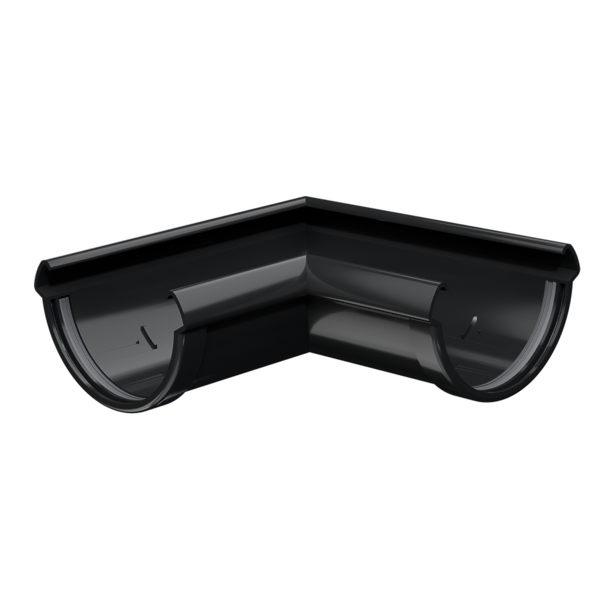 Corner element 90˚ Lux series, carbon - 1