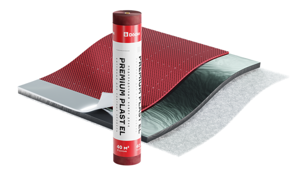 Roofing underlayment  Docke Premium Plast EL - 1