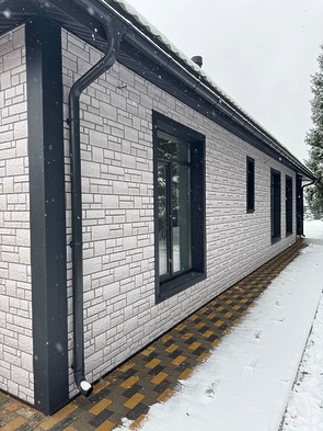 Facade panel Burg, Platinum - 5