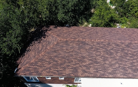 Bitumen shingles Premium series, Geneva, Coffee - 207