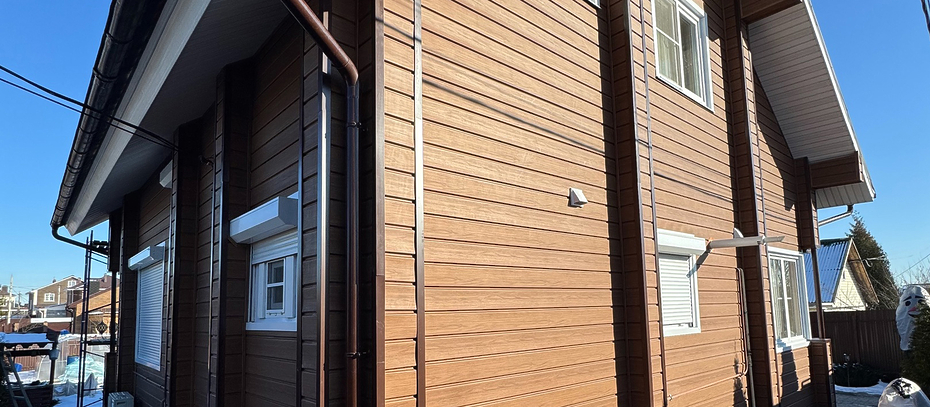 Siding Lux Series, WOODEN BEAM, almond - 27