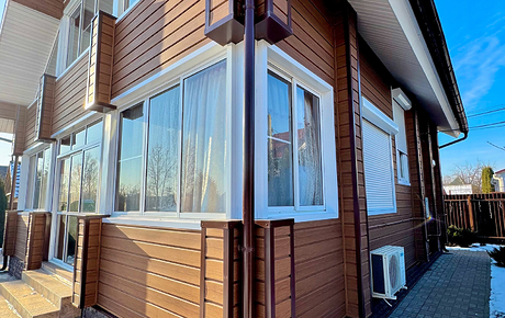 Siding Lux Series, WOODEN BEAM, almond - 25