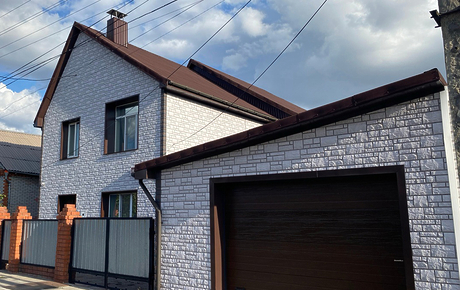 Facade panel Burg, Platinum - 21