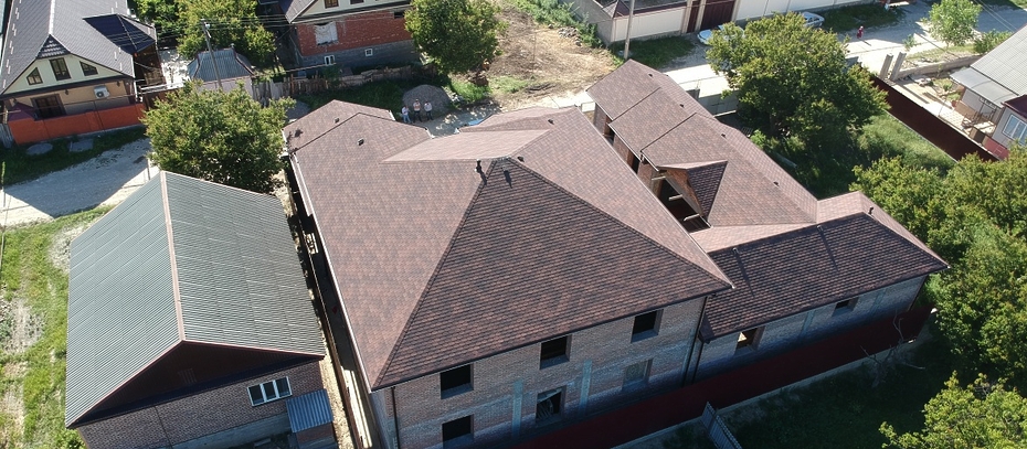 Bitumen shingles Premium series, Zurich, Coffee - 365
