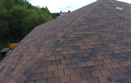 Bitumen shingles Premium series, Zurich, Coffee - 363